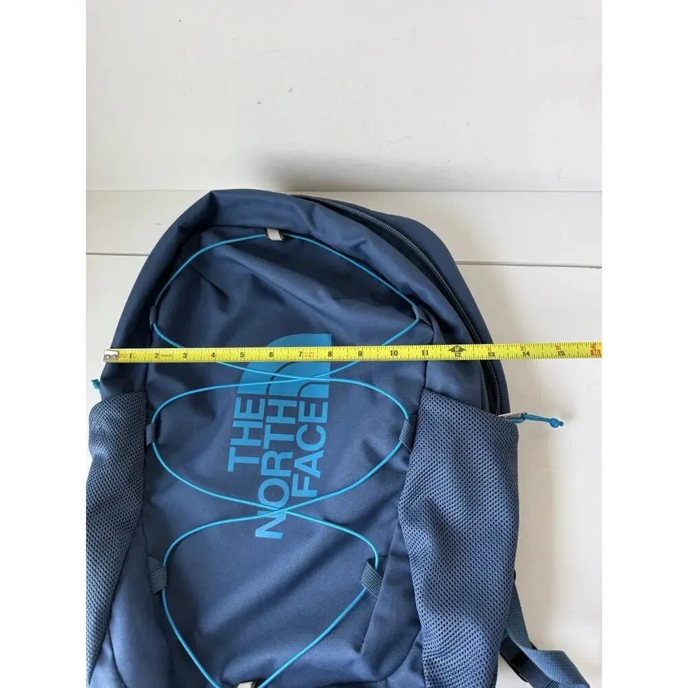 The North Face Jester Backpack Laptop Bag Blue Unisex Hiking Camp Outdoors